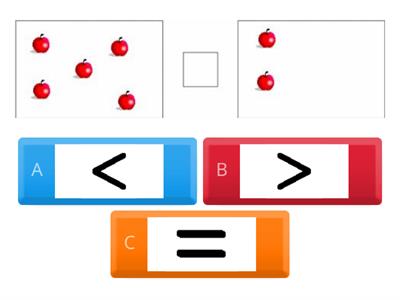 Több-kevesebb? Válaszd ki a megfelelő jelet!