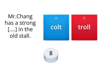 Level 3 - Which word fits?