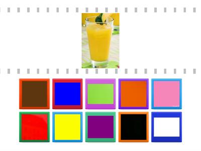 memasangkan minuman sehat dengan warna