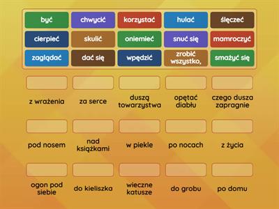 Związki frazeologiczne (Legenda o Panu Twardowskim)