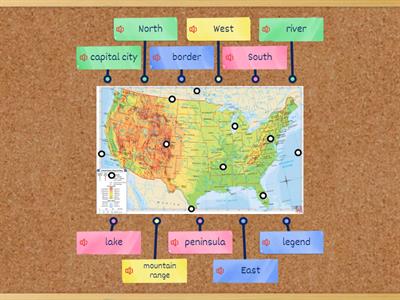 USA - Geography Terms