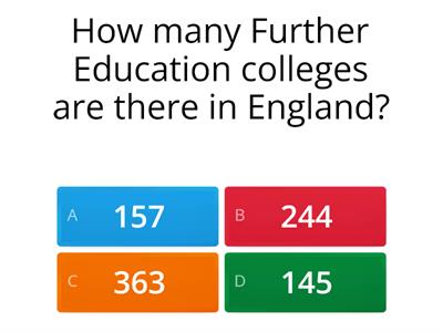 Nottingham College FE Quiz