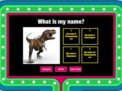 Dinosaurs quiz