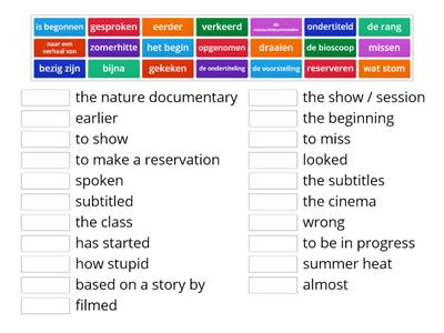 Vocabulaire H16