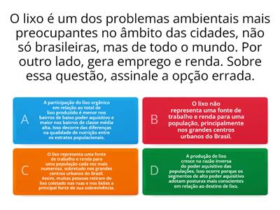 Dia do Meio Ambiente - 5º ano