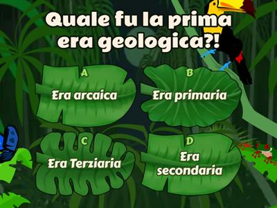 Le ere geologiche-quiz