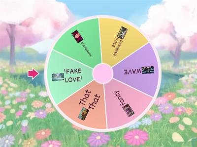 kpop random wheel