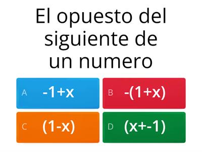 Expresiones algebraicas P2