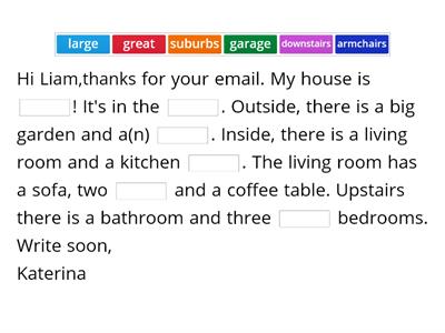 An email about your house