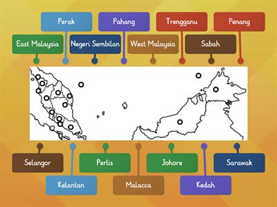 Malaysia map