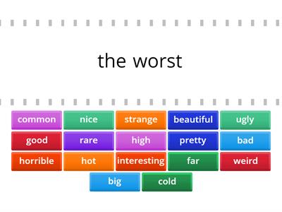 Superlative Adjectives