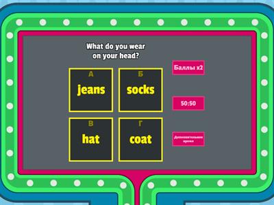 Clothes - What do you wear ... ?