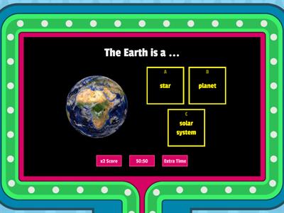 Space Quiz (EO2 CLIL Science)