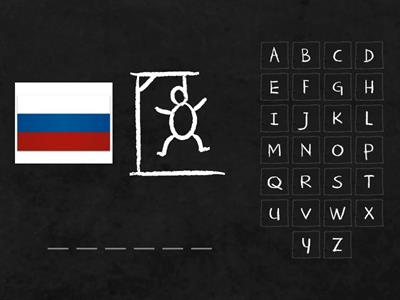 Hangman - Countries and Nationalities