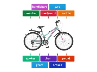 Parts of bikes