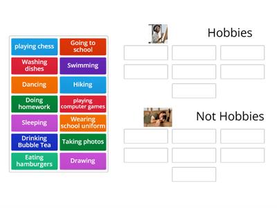 KS3 Unit 3 - Hobbies vs Not Hobbies