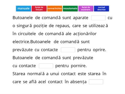 BUTOANE DE COMANDĂ 2