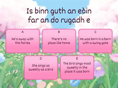 Section 8 Passive voice - sean-fhaclan agus gnàthsan-cainnt