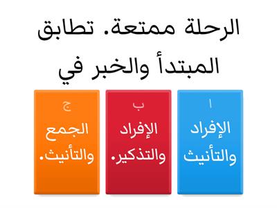 مراجعة القواعد النحوية للصف السادس