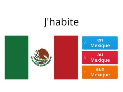  Les prépositions avec les pays, les villes et les îles