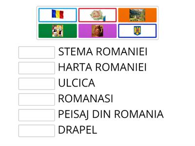 ROMANIA - potrivire imagine-cuvint