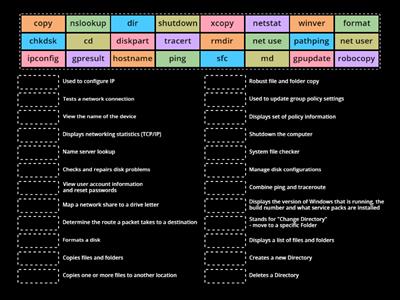  A+ 1102 1.2 Windows Command-line Tools