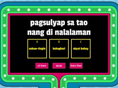 Tambalang Salita Gameshow