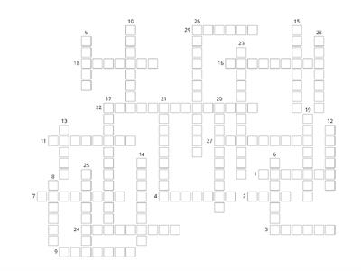 Präteritum Crossword