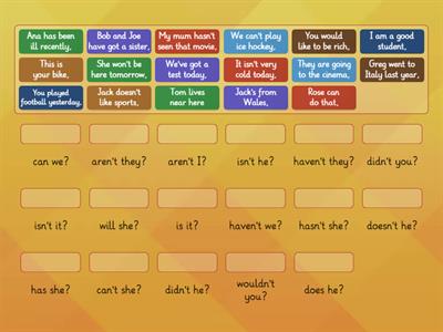 Question tags w - Recursos de ensino