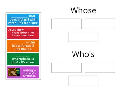 Headway PI U1 Whose vs Who's 