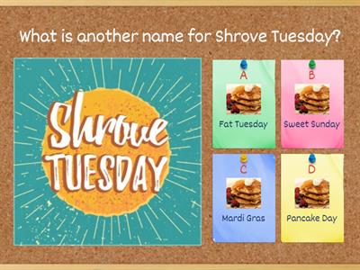 Shrove Tuesday/Pancake Day Quiz