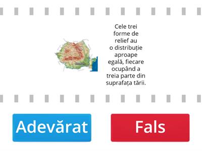 Caracteristici ale reliefului României