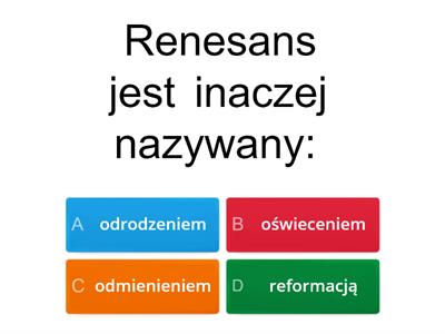 Fraszki Jana Kochanowskiego + Renesans