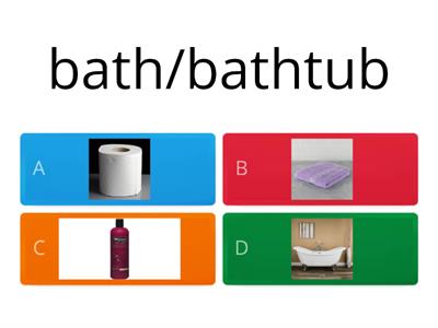 What's in my bathroom? QUIZ