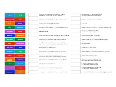 Edgenuity Mythology Vocabulary Review