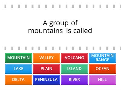  LANDFORMS