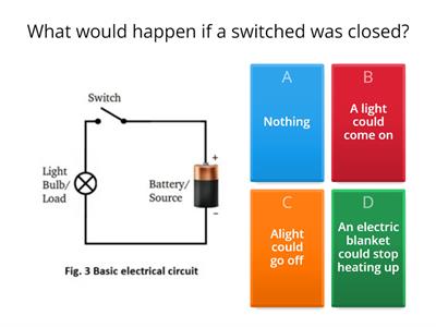 Electric circuit - General Quiz