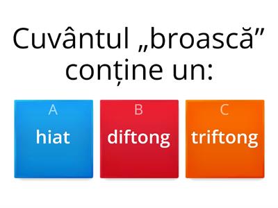 Diftong, triftong, hiat 2