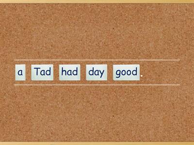 The Bad Day - Reading Comprehension /-ad/