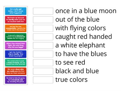 Color idioms