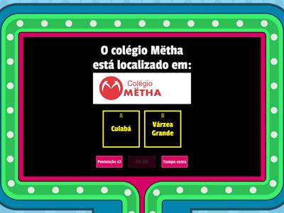 Quiz do colégio Mëtha