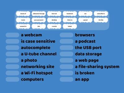 solutions inter 5a computer vocabulary