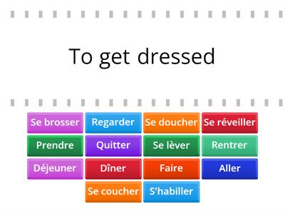 Y8 Frech - Verbs-Daily Routine