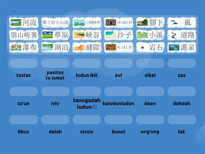  郡群布農語10山川地理