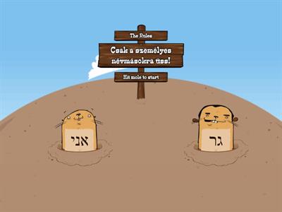 Személyes névmások héberül