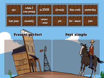 Present perfect - Past simple