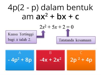 Fungsi Dan Persamaan Kuadratik