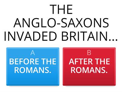 THE ANGLO- SAXONS (HISTORY)