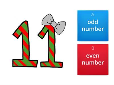 Odd and even numbers