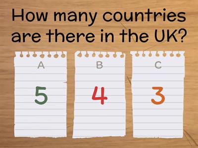 GREAT bRITAIN QUIZ